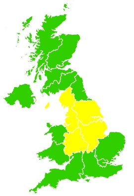 Click on a region for air pollution levels for 05/05/2024