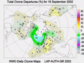 Map of the Ozone Anomaly