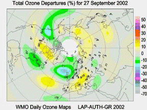 Map of the Ozone Anomaly