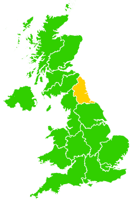 Click on a region for air pollution levels for 01/02/2005