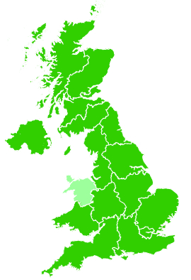 Click on a region for air pollution levels for 01/03/2023