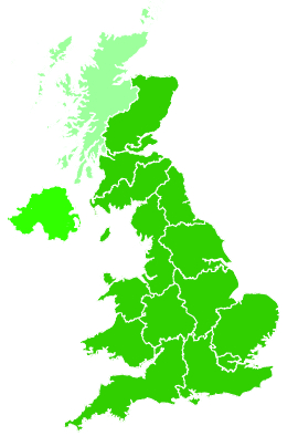 Click on a region for air pollution levels for 01/04/2021