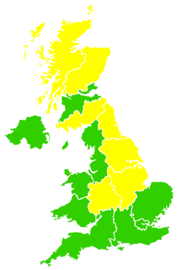 Click on a region for air pollution levels for 01/05/2017