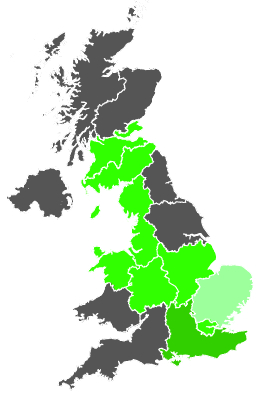 Click on a region for air pollution levels for 01/09/1986