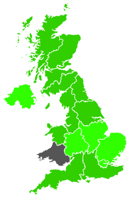 Click on a region for air pollution levels for 02/01/1991