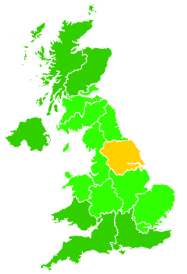 Click on a region for air pollution levels for 02/01/2016