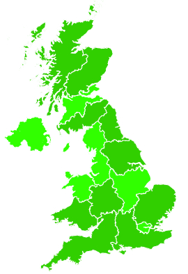 Click on a region for air pollution levels for 02/01/2017