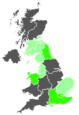 Click on a region for air pollution levels for 02/02/1987