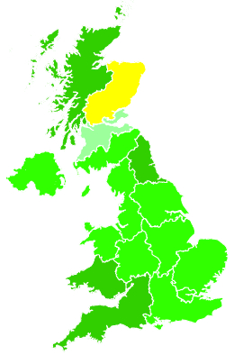 Click on a region for air pollution levels for 02/02/2026