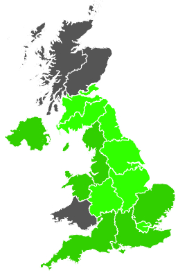Click on a region for air pollution levels for 02/03/1989