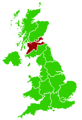 Click on a region for air pollution levels for 02/03/2001