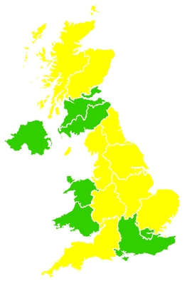 Click on a region for air pollution levels for 02/05/2024