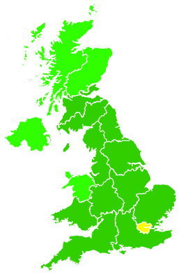 Click on a region for air pollution levels for 02/06/2014