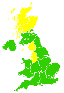 Click on a region for air pollution levels for 02/06/2018