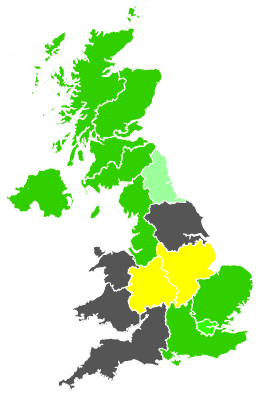 Click on a region for air pollution levels for 02/07/1989
