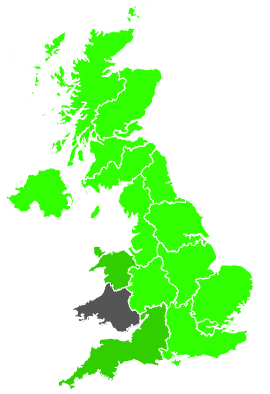 Click on a region for air pollution levels for 02/11/1988