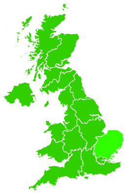 Click on a region for air pollution levels for 03/02/1995