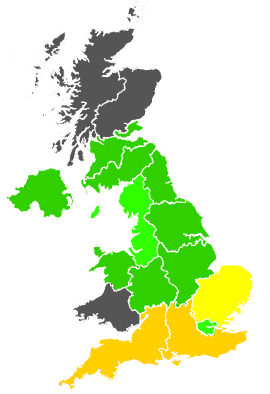 Click on a region for air pollution levels for 03/05/1989