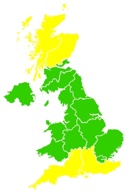 Click on a region for air pollution levels for 03/05/2024