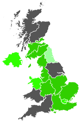 Click on a region for air pollution levels for 03/06/1987