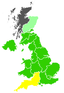 Click on a region for air pollution levels for 03/06/2001