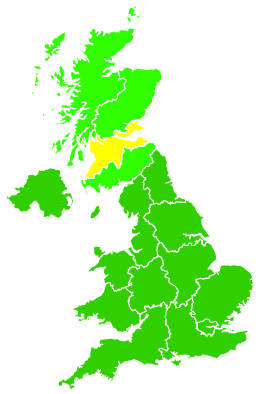 Click on a region for air pollution levels for 03/06/2012