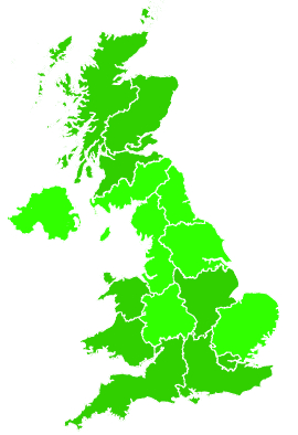 Click on a region for air pollution levels for 03/08/2012