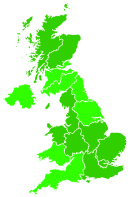 Click on a region for air pollution levels for 03/09/2024