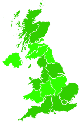 Click on a region for air pollution levels for 03/11/2012