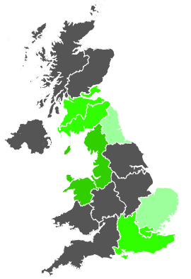 Click on a region for air pollution levels for 04/02/1987