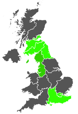 Click on a region for air pollution levels for 04/03/1987