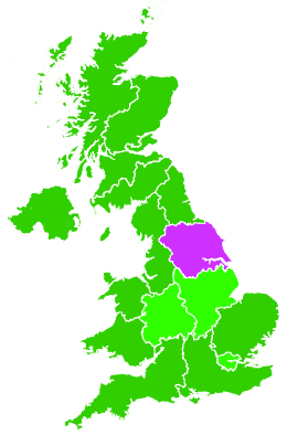 Click on a region for air pollution levels for 04/03/1994