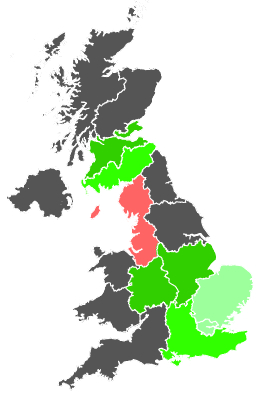 Click on a region for air pollution levels for 04/06/1986