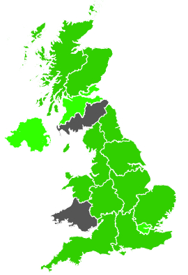 Click on a region for air pollution levels for 04/09/1988