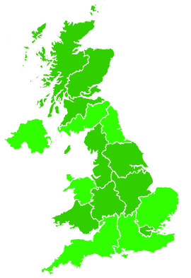 Click on a region for air pollution levels for 04/09/2012