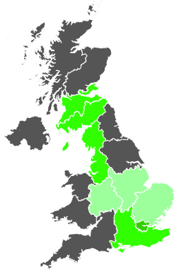 Click on a region for air pollution levels for 04/11/1986