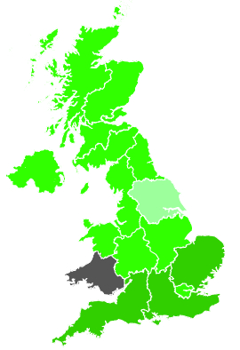 Click on a region for air pollution levels for 05/01/1988