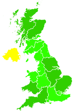 Click on a region for air pollution levels for 05/02/2018