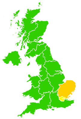 Click on a region for air pollution levels for 05/03/2005