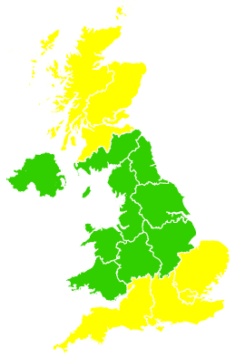 Click on a region for air pollution levels for 05/04/2005