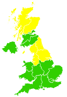 Click on a region for air pollution levels for 05/04/2008