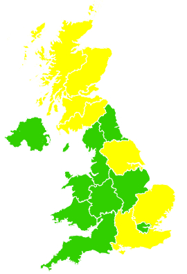 Click on a region for air pollution levels for 05/04/2013