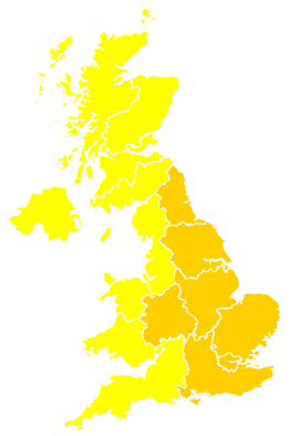 Click on a region for air pollution levels for 05/05/2008