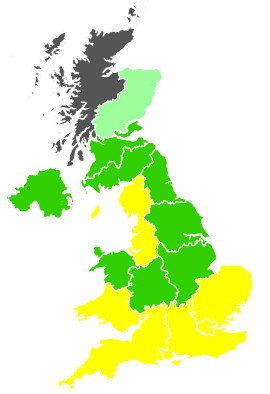 Click on a region for air pollution levels for 05/06/2001