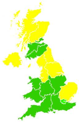 Click on a region for air pollution levels for 05/06/2002