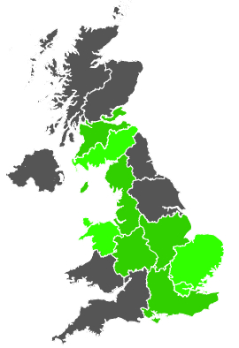 Click on a region for air pollution levels for 05/09/1986