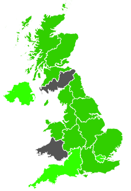 Click on a region for air pollution levels for 05/09/1988