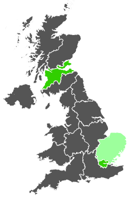 Click on a region for air pollution levels for 05/11/1977
