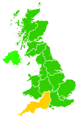 Click on a region for air pollution levels for 06/02/2014