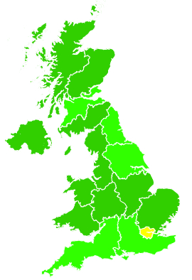 Click on a region for air pollution levels for 06/02/2018